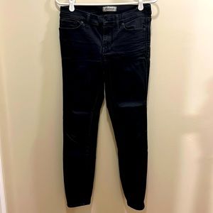 Black Madewell Skinny Jeans